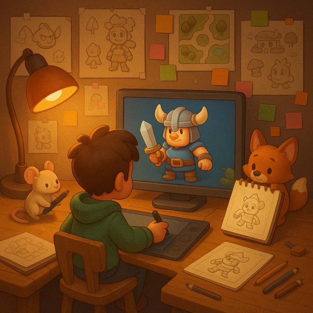 Indie Game Development Process: 4 Inspiring Steps to Bring Games to Life