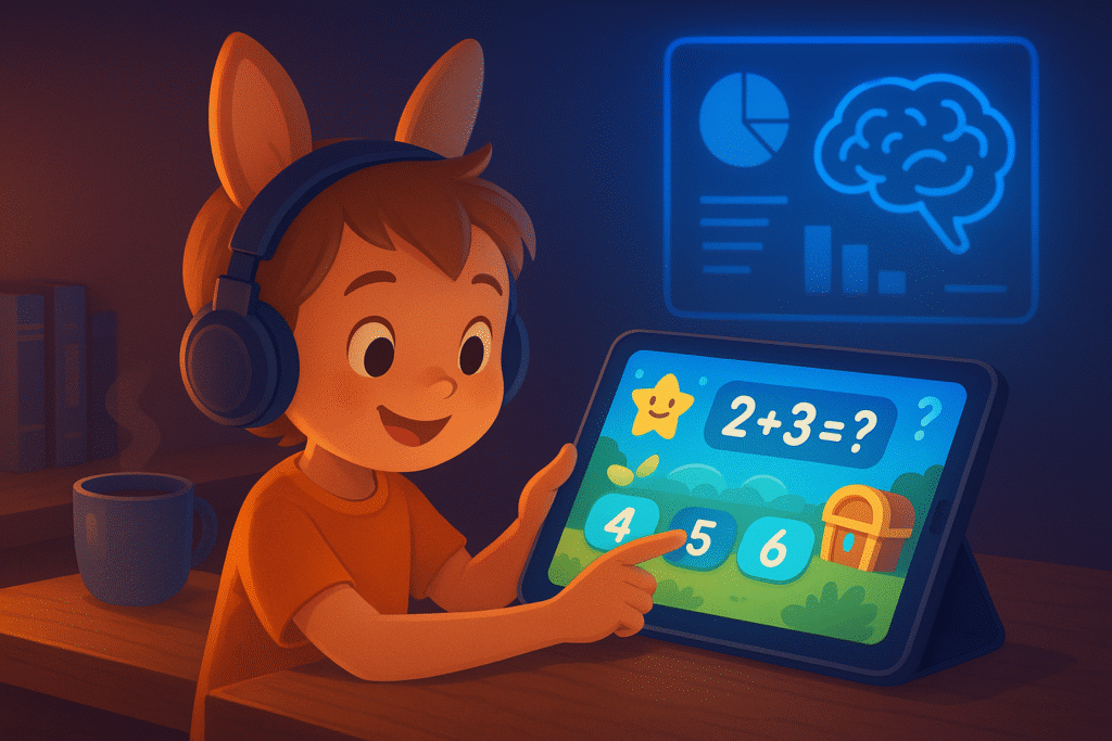 educational games for kids brain development learning through play illustration